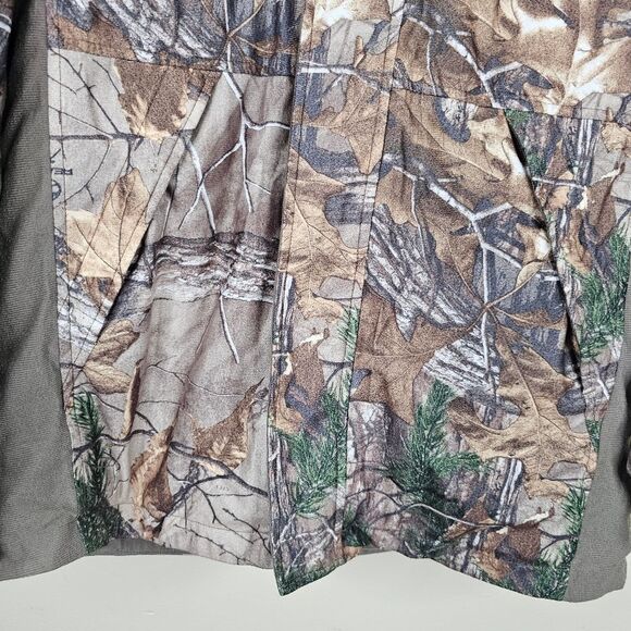 Field & Stream Jacket Hydroproof Ultra REALTREE Camo Hunting Rain coat youth L - Picture 7 of 9